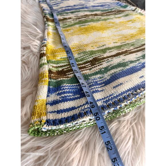 Zara Women's Knit Variegated Striped Long Maxi Dress Multicolor Size Medium‎ - Picture 12 of 14